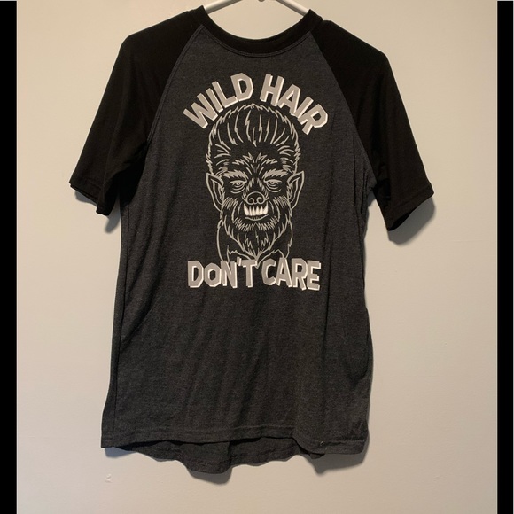 NWOT Wild Hair Don’t Care Tee - Picture 1 of 4